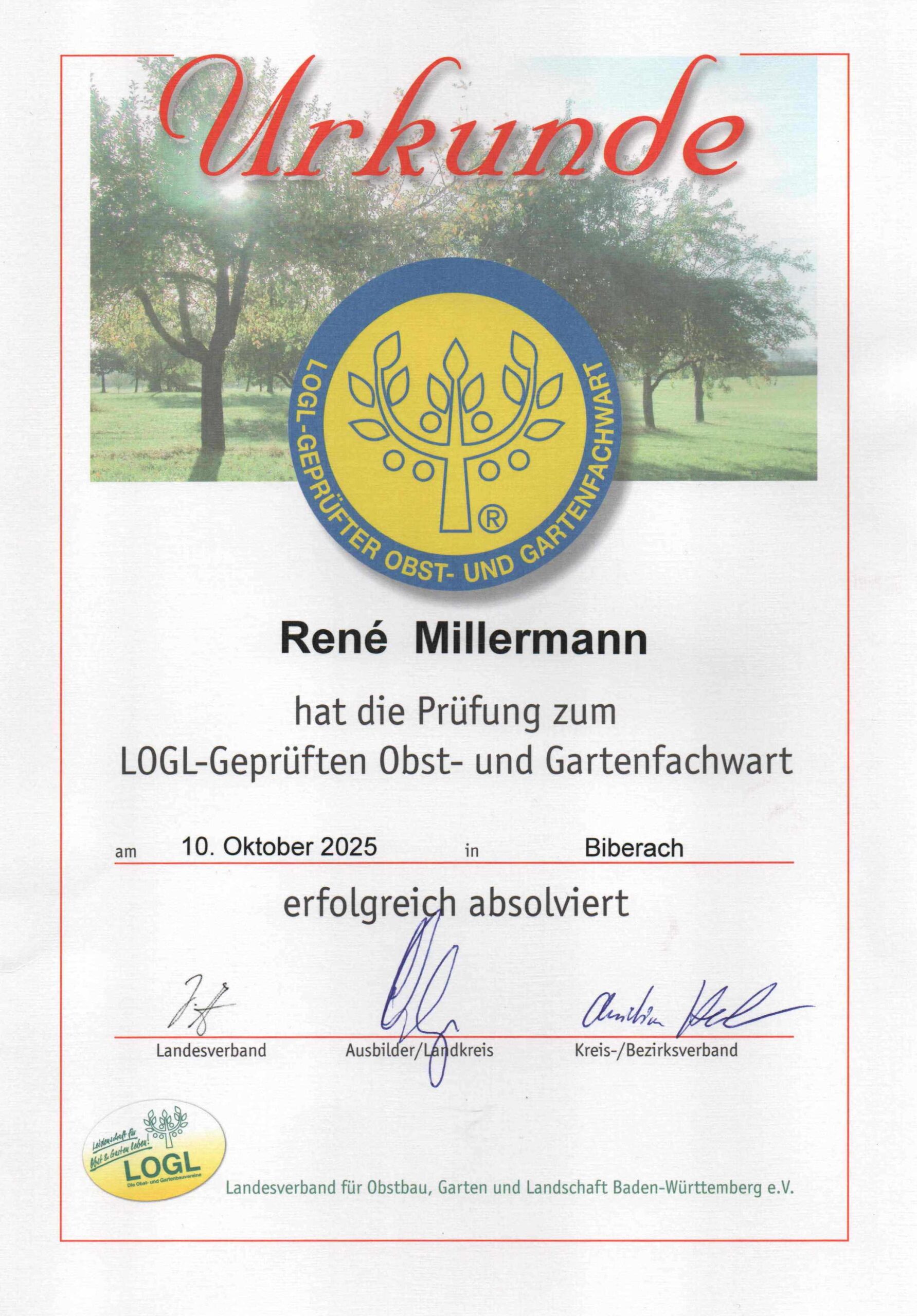 Urkunde
